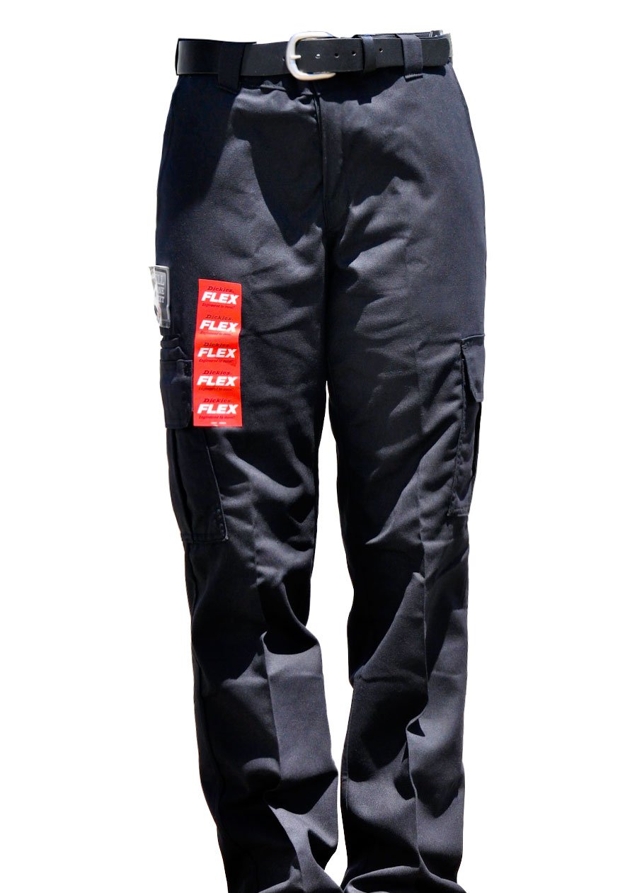 Dickies Cargo Work Menswear – Flatts – BLACK Pant Flex